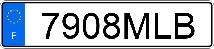 Numer rejestracyjny 7908MLB posiada KIA STONIC