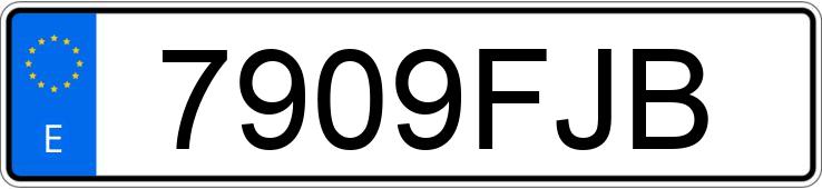 Numer rejestracyjny 7909FJB posiada JAGUAR X TYPE