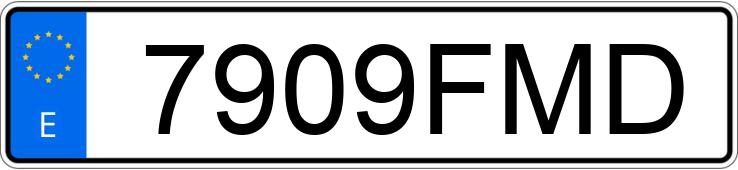 Numer rejestracyjny 7909FMD posiada VOLKSWAGEN POLO