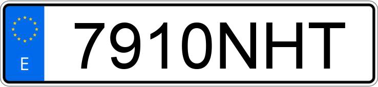 Numer rejestracyjny 7910NHT posiada BYD SEAL U