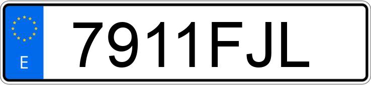 Numer rejestracyjny 7911FJL posiada FORD FOCUS