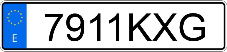 Numer rejestracyjny 7911KXG posiada DACIA LODGY Numer rejestracyjny 7911KXG posiada DACIA LODGY