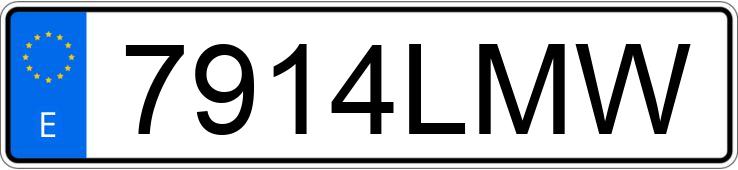 Numer rejestracyjny 7914LMW posiada AUDI Q3 Numer rejestracyjny 7914LMW posiada AUDI Q3