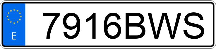 Numer rejestracyjny 7916BWS posiada BMW SERIE 3 Numer rejestracyjny 7916BWS posiada BMW SERIE 3