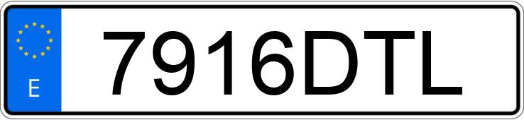 Numer rejestracyjny 7916DTL posiada VOLKSWAGEN CROSSPOLO