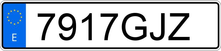 Numer rejestracyjny 7917GJZ posiada SEAT LEON Numer rejestracyjny 7917GJZ posiada SEAT LEON