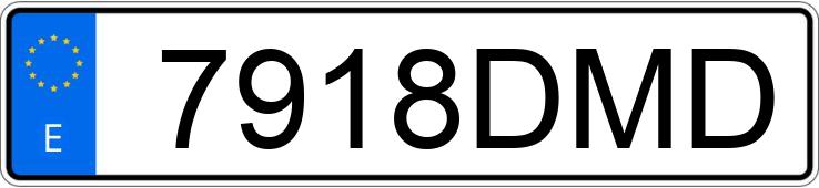 Numer rejestracyjny 7918DMD posiada PEUGEOT 407