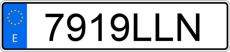 Numer rejestracyjny 7919LLN posiada CITROEN C3