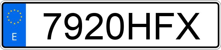 Numer rejestracyjny 7920HFX posiada KIA CEED Numer rejestracyjny 7920HFX posiada KIA CEED