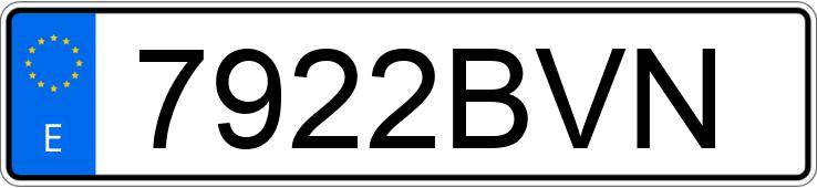 Numer rejestracyjny 7922BVN posiada RENAULT CLIO Numer rejestracyjny 7922BVN posiada RENAULT CLIO