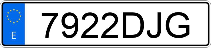 Numer rejestracyjny 7922DJG posiada FORD TRANSIT Numer rejestracyjny 7922DJG posiada FORD TRANSIT