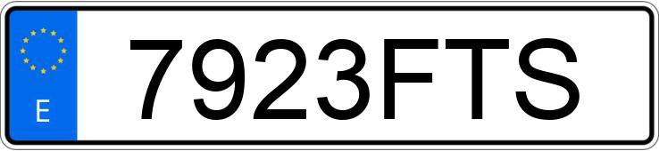 Numer rejestracyjny 7923FTS posiada VOLKSWAGEN CROSSGOLF Numer rejestracyjny 7923FTS posiada VOLKSWAGEN CROSSGOLF