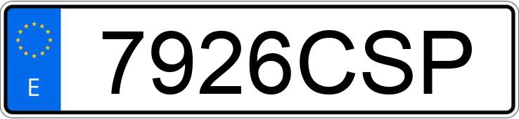 Numer rejestracyjny 7926CSP posiada FIAT STILO