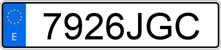 Numer rejestracyjny 7926JGC posiada AUDI Q3 Numer rejestracyjny 7926JGC posiada AUDI Q3