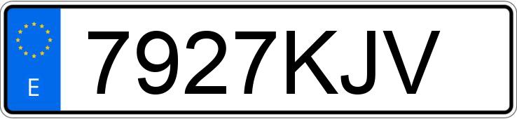 Numer rejestracyjny 7927KJV posiada DACIA DUSTER Numer rejestracyjny 7927KJV posiada DACIA DUSTER