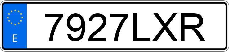 Numer rejestracyjny 7927LXR posiada OPEL CORSA Numer rejestracyjny 7927LXR posiada OPEL CORSA