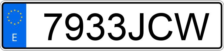 Numer rejestracyjny 7933JCW posiada OPEL INSIGNIA