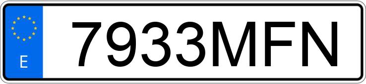 Numer rejestracyjny 7933MFN posiada PEUGEOT 2008