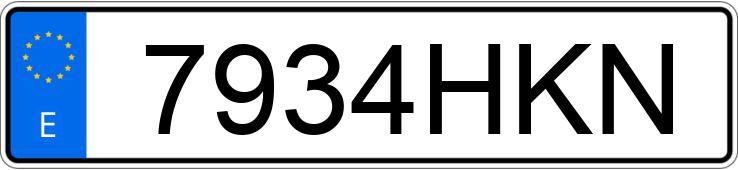 Numer rejestracyjny 7934HKN posiada AUDI A3 SPORTBACK Numer rejestracyjny 7934HKN posiada AUDI A3 SPORTBACK