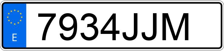 Numer rejestracyjny 7934JJM posiada RENAULT CAPTUR Numer rejestracyjny 7934JJM posiada RENAULT CAPTUR