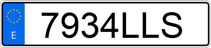 Numer rejestracyjny 7934LLS posiada PEUGEOT 2008