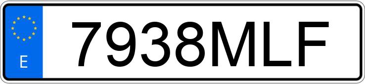 Numer rejestracyjny 7938MLF posiada FIAT SCUDO Numer rejestracyjny 7938MLF posiada FIAT SCUDO