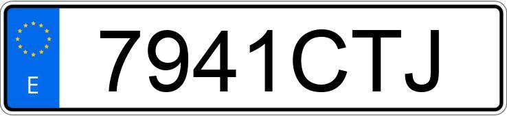 Numer rejestracyjny 7941CTJ posiada RENAULT MEGANE Numer rejestracyjny 7941CTJ posiada RENAULT MEGANE