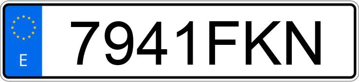 Numer rejestracyjny 7941FKN posiada TOYOTA AYGO Numer rejestracyjny 7941FKN posiada TOYOTA AYGO