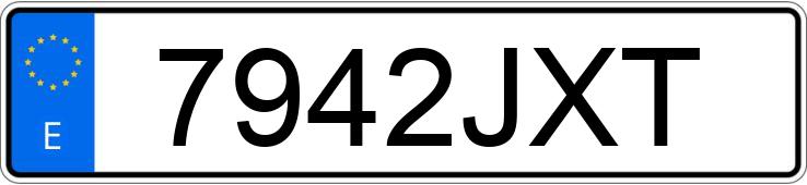 Numer rejestracyjny 7942JXT posiada BMW SERIE 1 Numer rejestracyjny 7942JXT posiada BMW SERIE 1