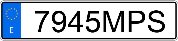 Numer rejestracyjny 7945MPS posiada RENAULT CLIO Numer rejestracyjny 7945MPS posiada RENAULT CLIO