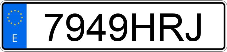 Numer rejestracyjny 7949HRJ posiada SKODA FABIA Numer rejestracyjny 7949HRJ posiada SKODA FABIA