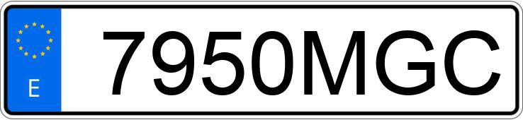 Numer rejestracyjny 7950MGC posiada MAXUS DELIVER 9