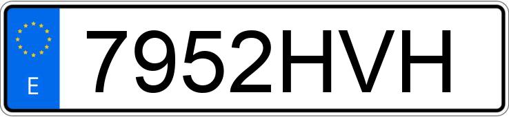 Numer rejestracyjny 7952HVH posiada SKODA FABIA Numer rejestracyjny 7952HVH posiada SKODA FABIA