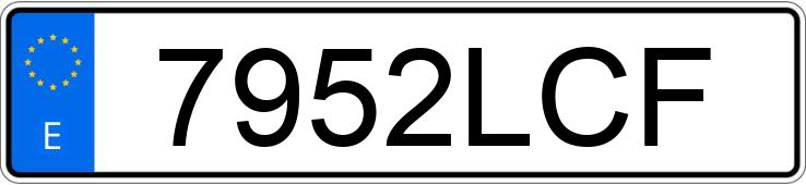 Numer rejestracyjny 7952LCF posiada AUDI A3 SPORTBACK Numer rejestracyjny 7952LCF posiada AUDI A3 SPORTBACK