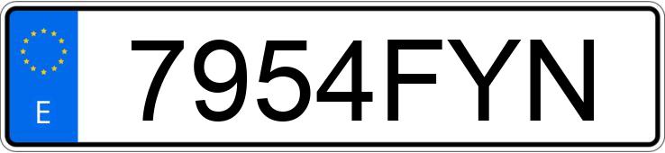 Numer rejestracyjny 7954FYN posiada MERCEDES C (203) Numer rejestracyjny 7954FYN posiada MERCEDES C (203)