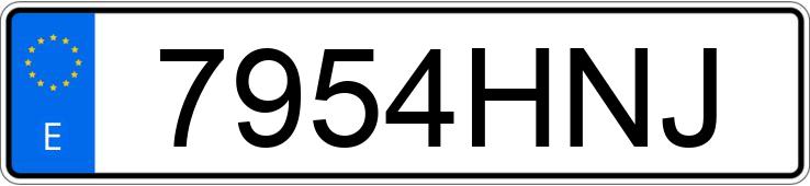 Numer rejestracyjny 7954HNJ posiada BMW SERIE 3 Numer rejestracyjny 7954HNJ posiada BMW SERIE 3