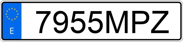 Numer rejestracyjny 7955MPZ posiada OPEL CORSA