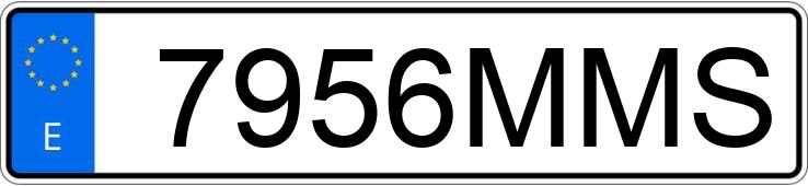 Numer rejestracyjny 7956MMS posiada MERCEDES ACTROS