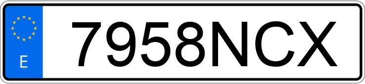 Numer rejestracyjny 7958NCX posiada AUDI A5 Numer rejestracyjny 7958NCX posiada AUDI A5