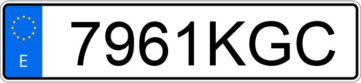 Numer rejestracyjny 7961KGC posiada SEAT LEON Numer rejestracyjny 7961KGC posiada SEAT LEON