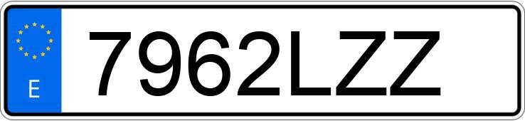 Numer rejestracyjny 7962LZZ posiada KIA SPORTAGE Numer rejestracyjny 7962LZZ posiada KIA SPORTAGE