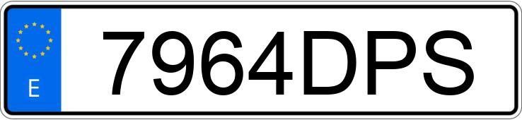 Numer rejestracyjny 7964DPS posiada SKODA OCTAVIA Numer rejestracyjny 7964DPS posiada SKODA OCTAVIA