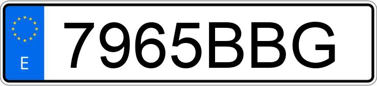 Numer rejestracyjny 7965BBG posiada OPEL VECTRA Numer rejestracyjny 7965BBG posiada OPEL VECTRA