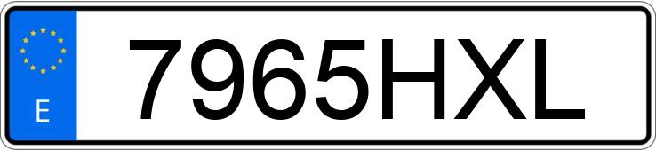 Numer rejestracyjny 7965HXL posiada PEUGEOT 508