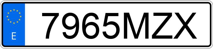 Numer rejestracyjny 7965MZX posiada BMW IX1 U11 XDRIVE 30