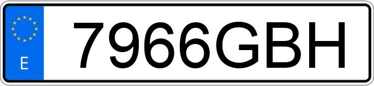 Numer rejestracyjny 7966GBH posiada SEAT IBIZA Numer rejestracyjny 7966GBH posiada SEAT IBIZA