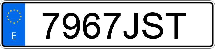 Numer rejestracyjny 7967JST posiada HYUNDAI I30