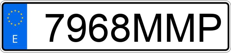 Registreringsnummeret 7968MMP har MAZDA CX-30