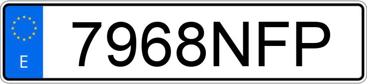 Numer rejestracyjny 7968NFP posiada MERCEDES ACTROS Numer rejestracyjny 7968NFP posiada MERCEDES ACTROS