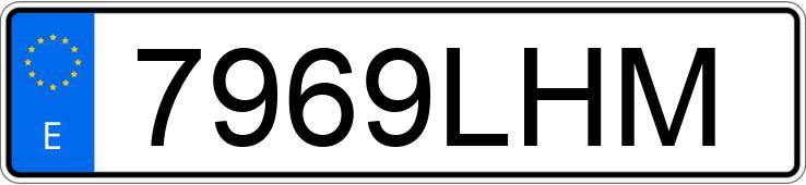 Numer rejestracyjny 7969LHM posiada SEAT ATECA Numer rejestracyjny 7969LHM posiada SEAT ATECA